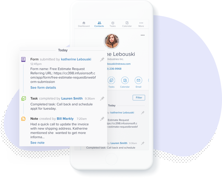 Infusionsoft Tips and Tricks Tasks